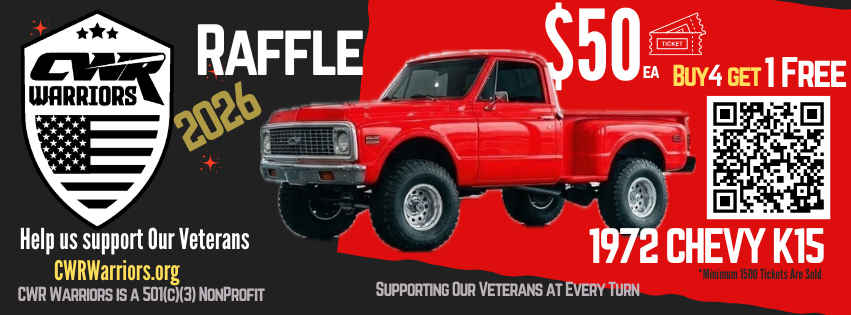 1972 CHEVY K15 RAFFLE  